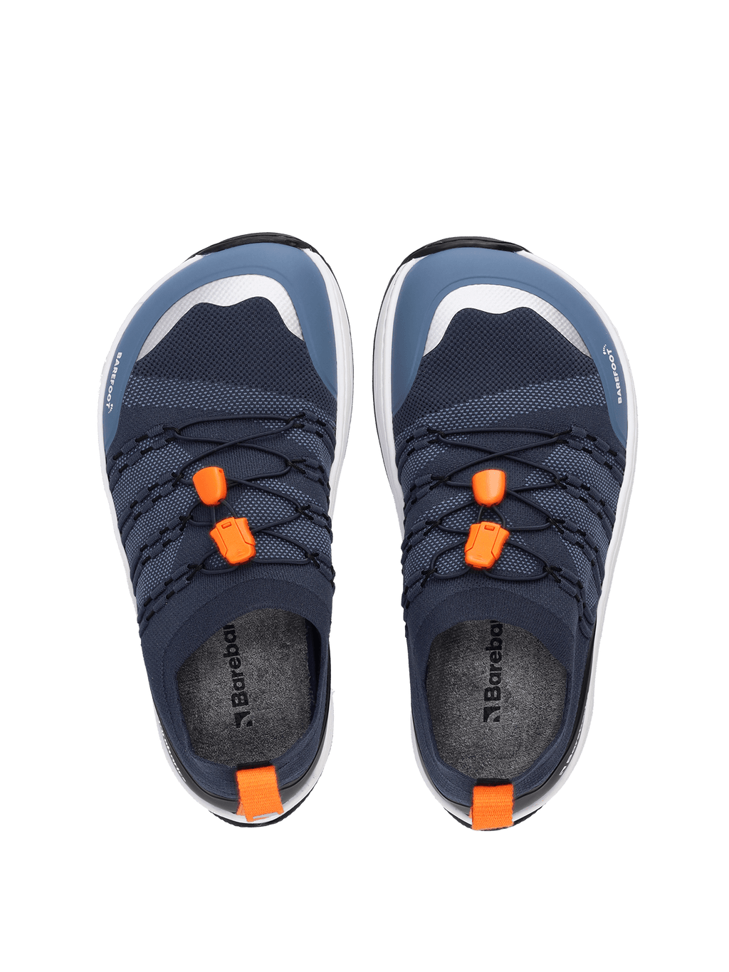 Barefoot Sneakers Barebarics Voyager - Dark Blue & White - Barefoot Shoe Store