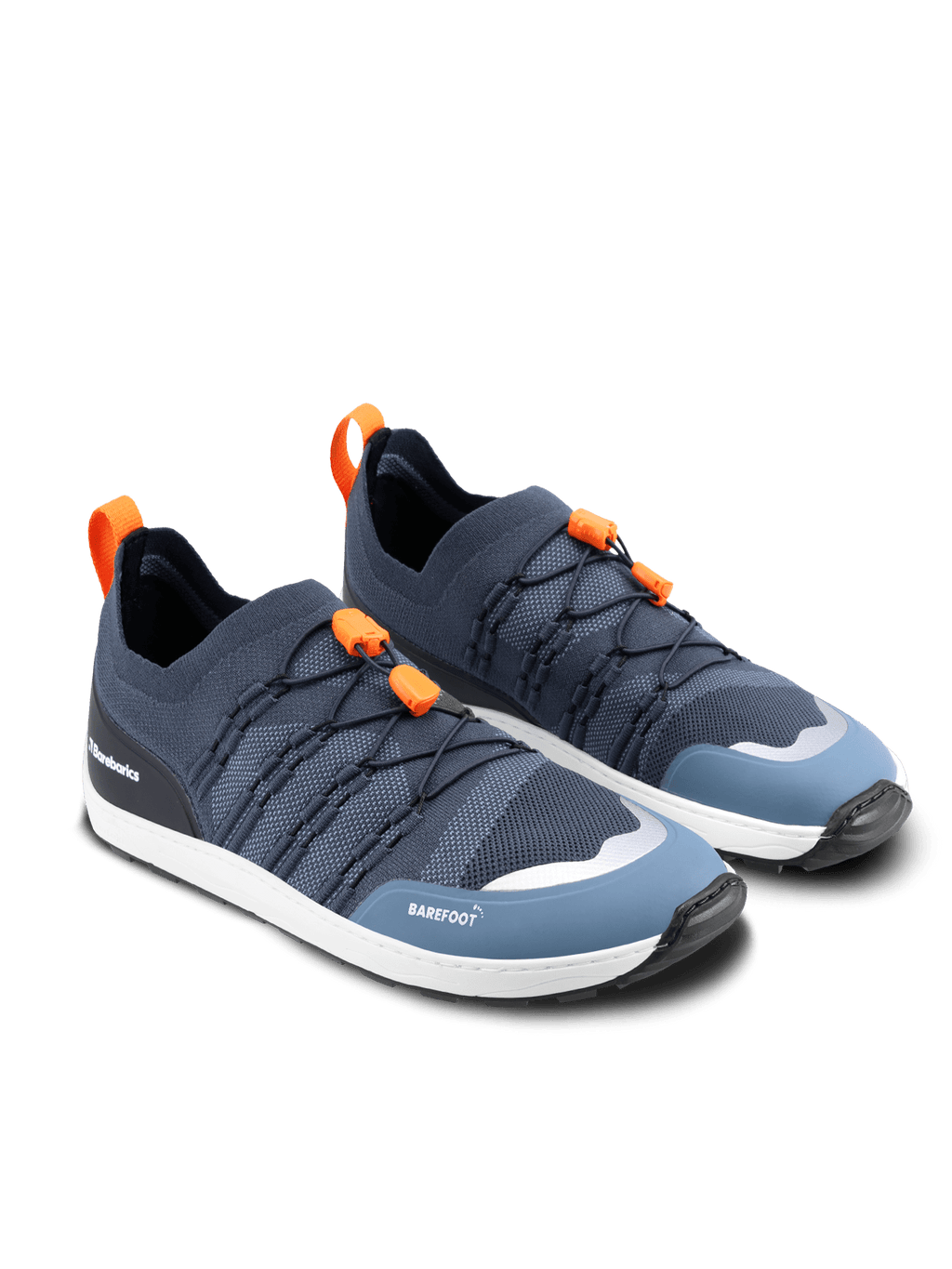 Barefoot Sneakers Barebarics Voyager - Dark Blue & White - Barefoot Shoe Store