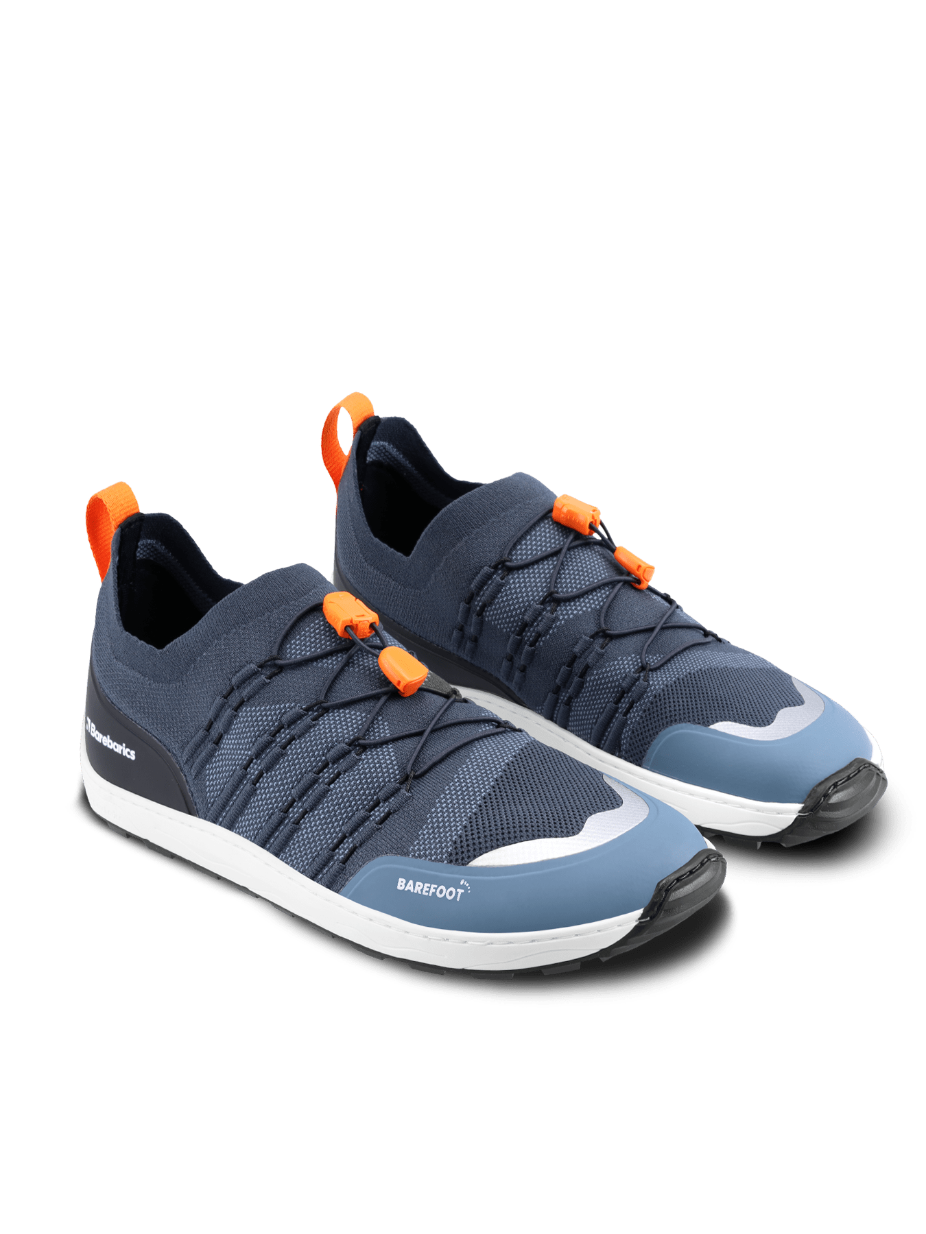 Barefoot Sneakers Barebarics Voyager - Dark Blue & White - Barefoot Shoe Store