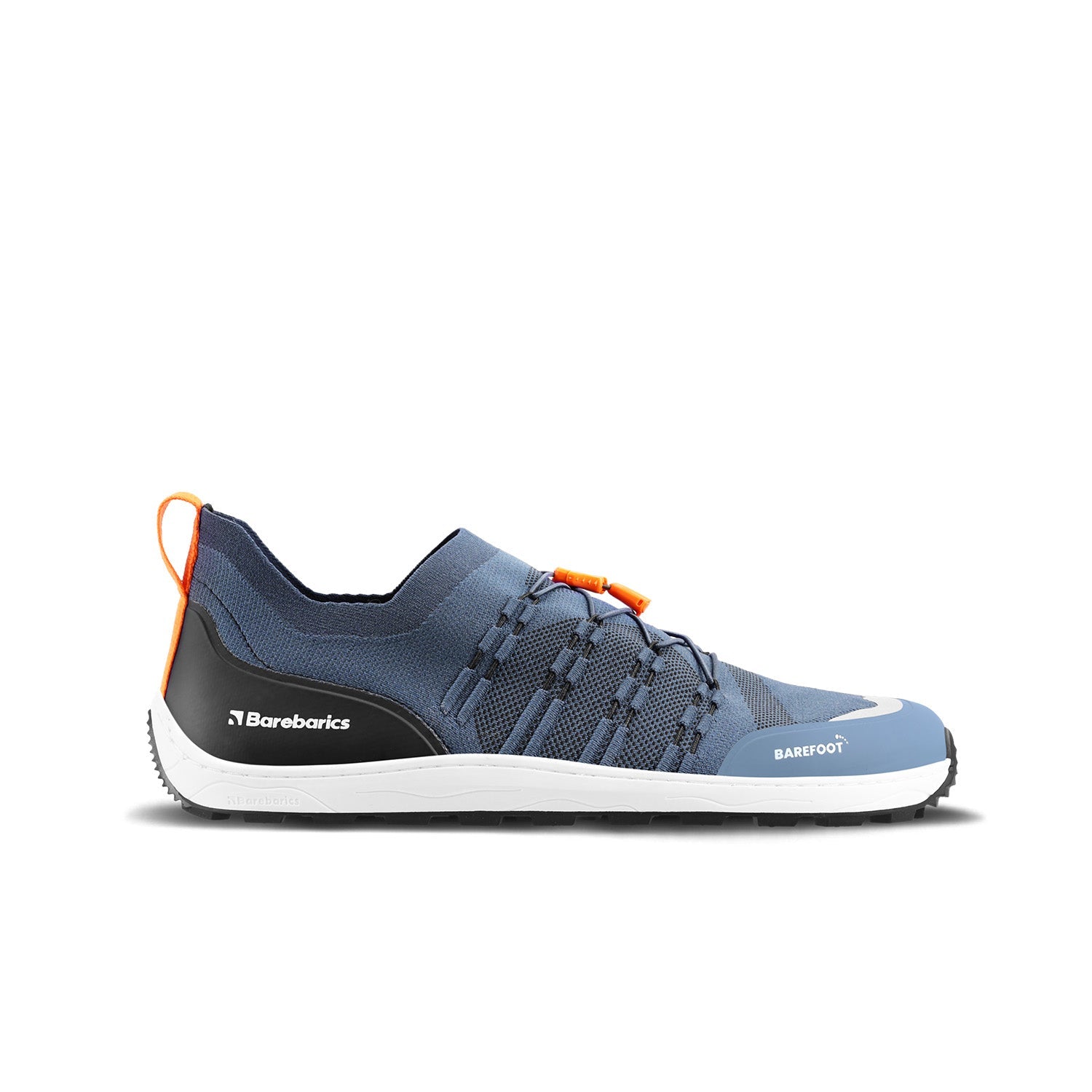 Barefoot Sneakers Barebarics Voyager - Dark Blue & White - Barefoot Shoe Store