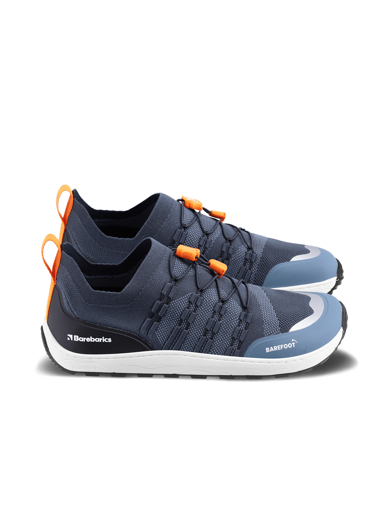 Barefoot Sneakers Barebarics Voyager - Dark Blue & White - Barefoot Shoe Store