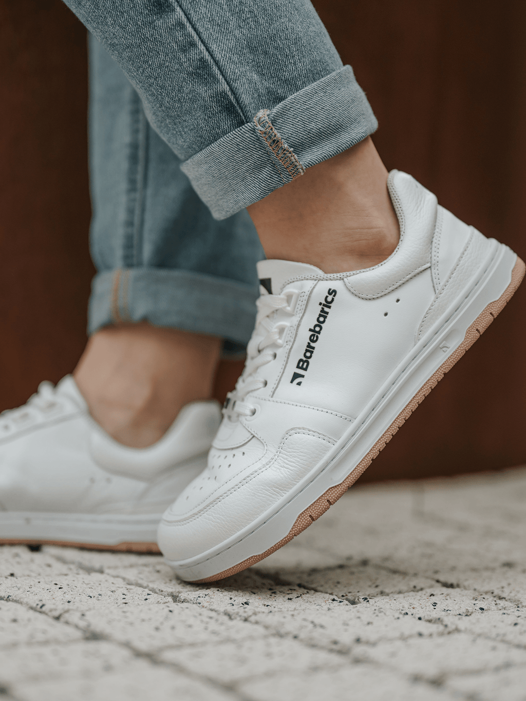 Barefoot Sneakers Barebarics Wave - All White - Barefoot Shoe Store