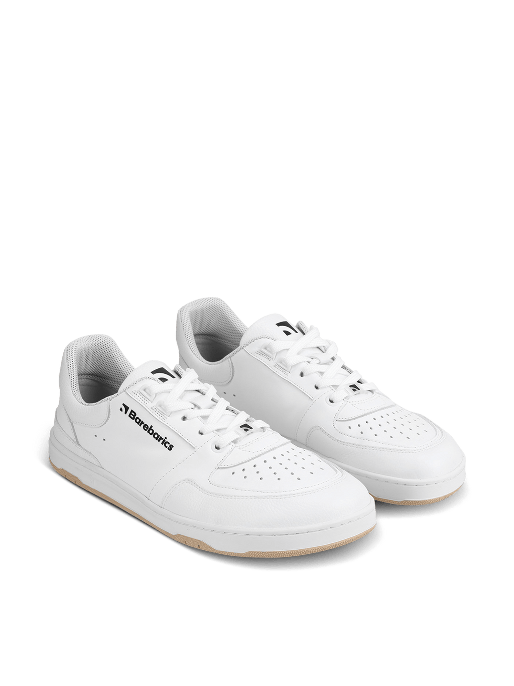 Barefoot Sneakers Barebarics Wave - All White - Barefoot Shoe Store
