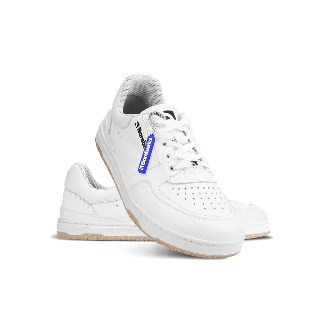 Barefoot Sneakers Barebarics Wave - All White - Barefoot Shoe Store