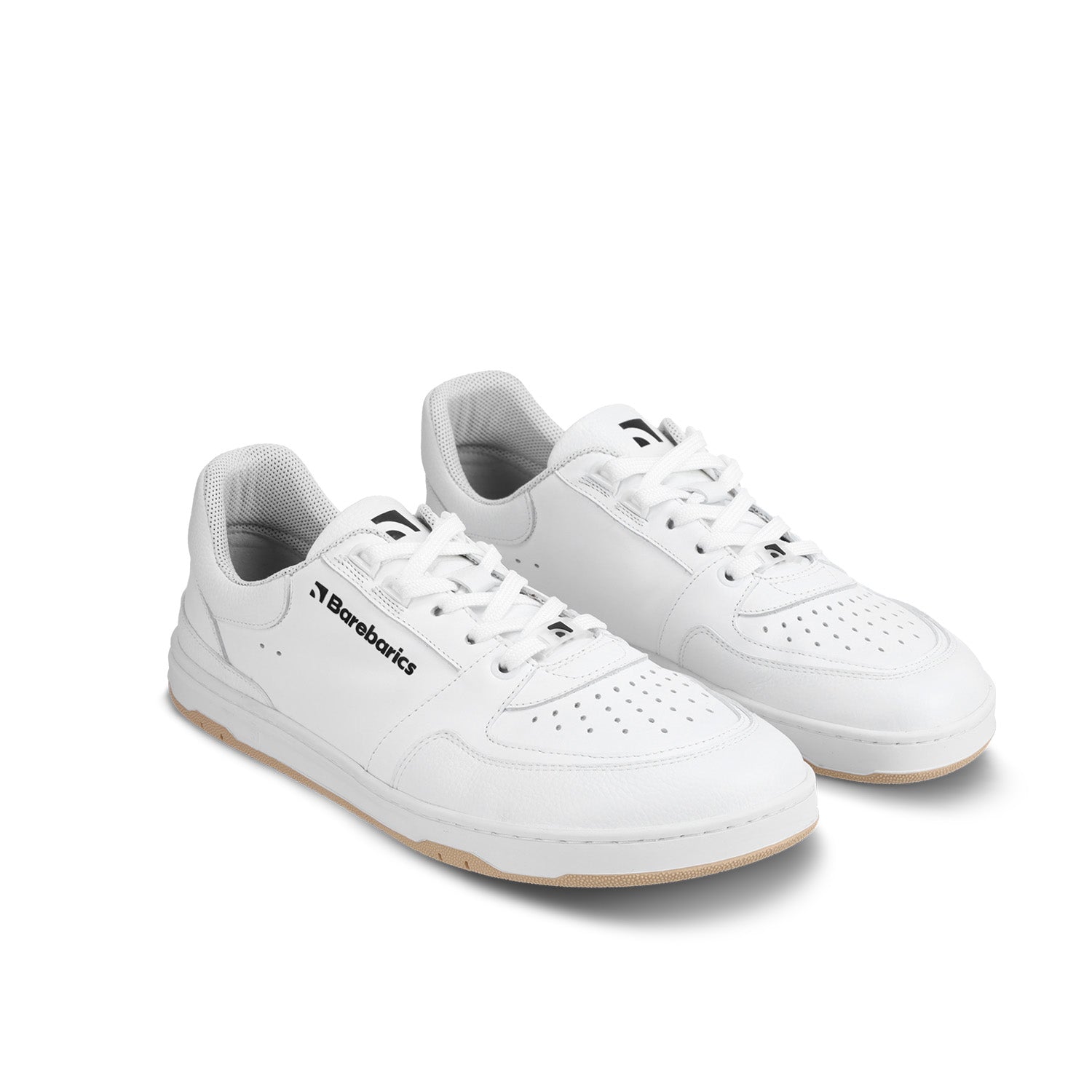 Barefoot Sneakers Barebarics Wave - All White - Barefoot Shoe Store