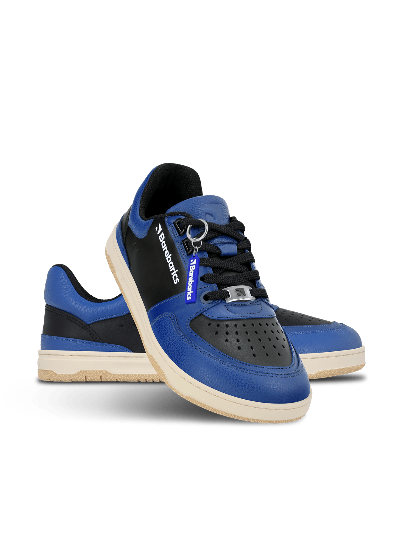 Barefoot Sneakers Barebarics Wave - Black & Blue - Barefoot Shoe Store