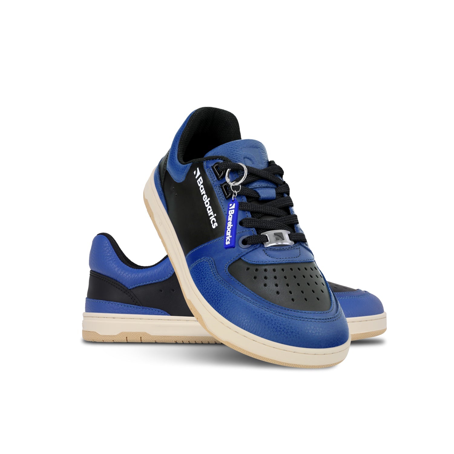 Barefoot Sneakers Barebarics Wave - Black & Blue - Barefoot Shoe Store