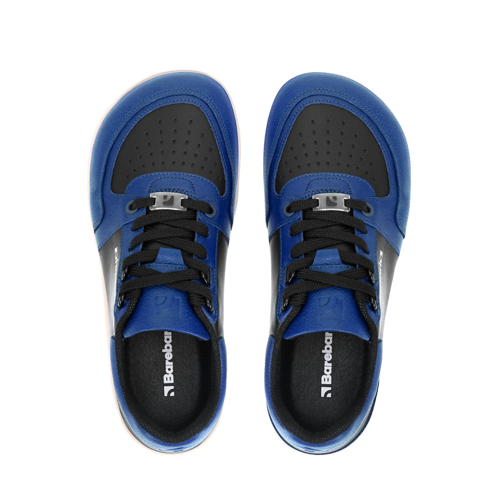 Barefoot Sneakers Barebarics Wave - Black & Blue - Barefoot Shoe Store