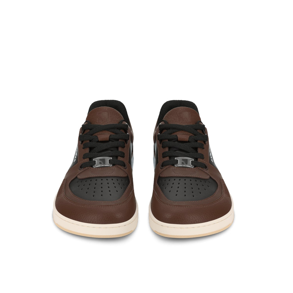 Barefoot Sneakers Barebarics Wave - Black & Dark Brown - Barefoot Shoe Store