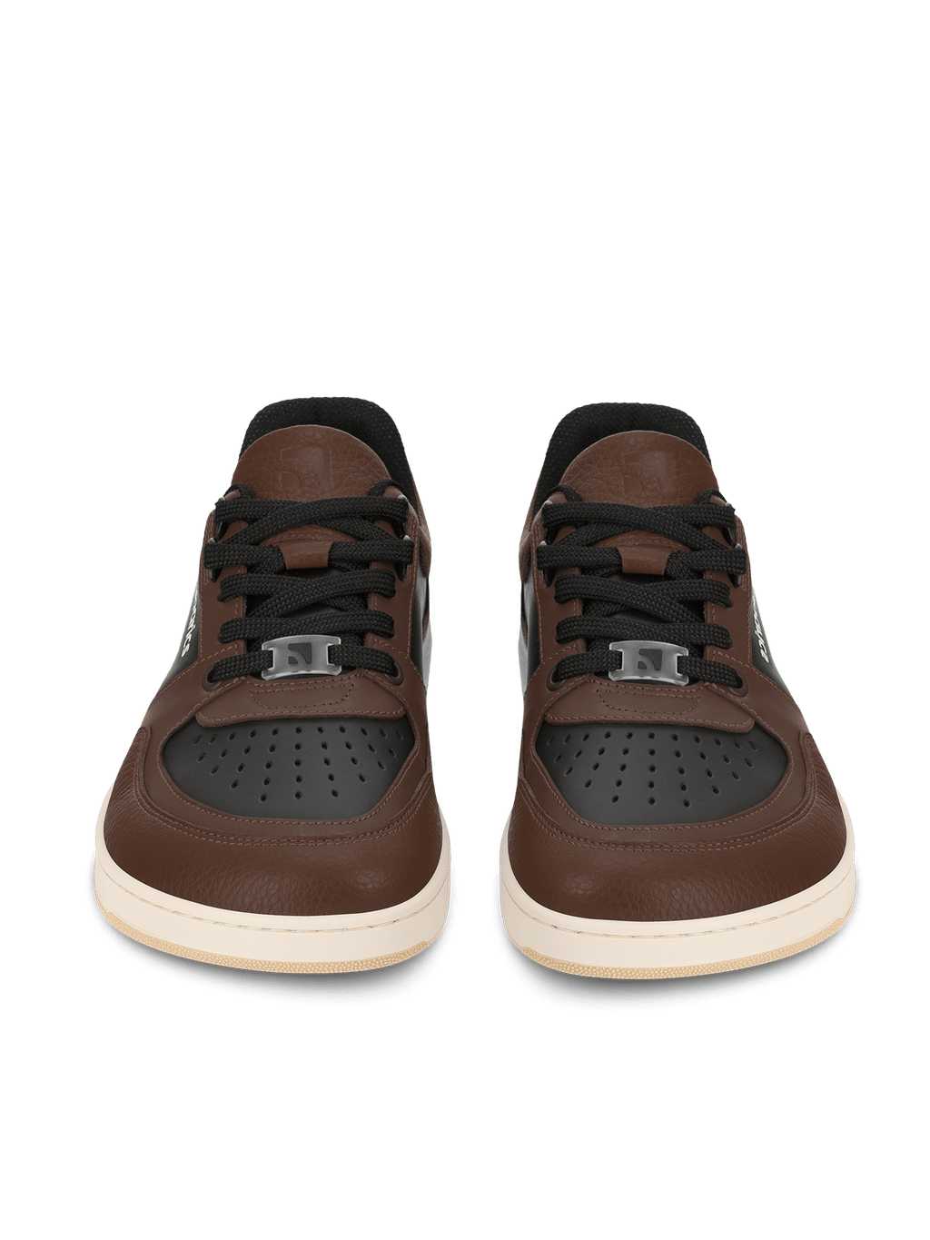 Barefoot Sneakers Barebarics Wave - Black & Dark Brown - Barefoot Shoe Store