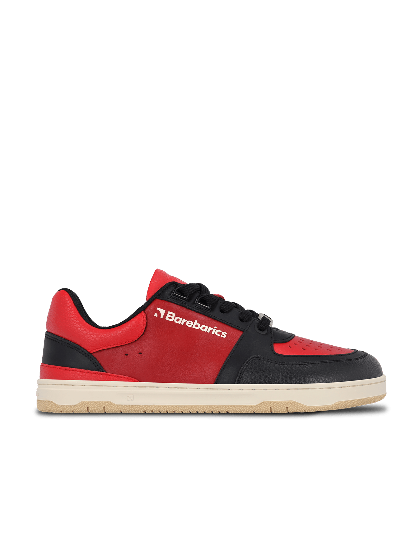 Barefoot Sneakers Barebarics Wave - Black & Red - Barefoot Shoe Store