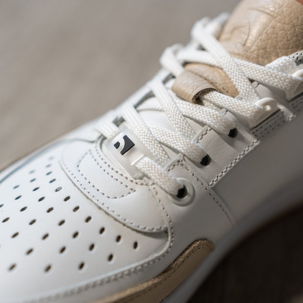 Barefoot Sneakers Barebarics Wave - White & Beige - Barefoot Shoe Store