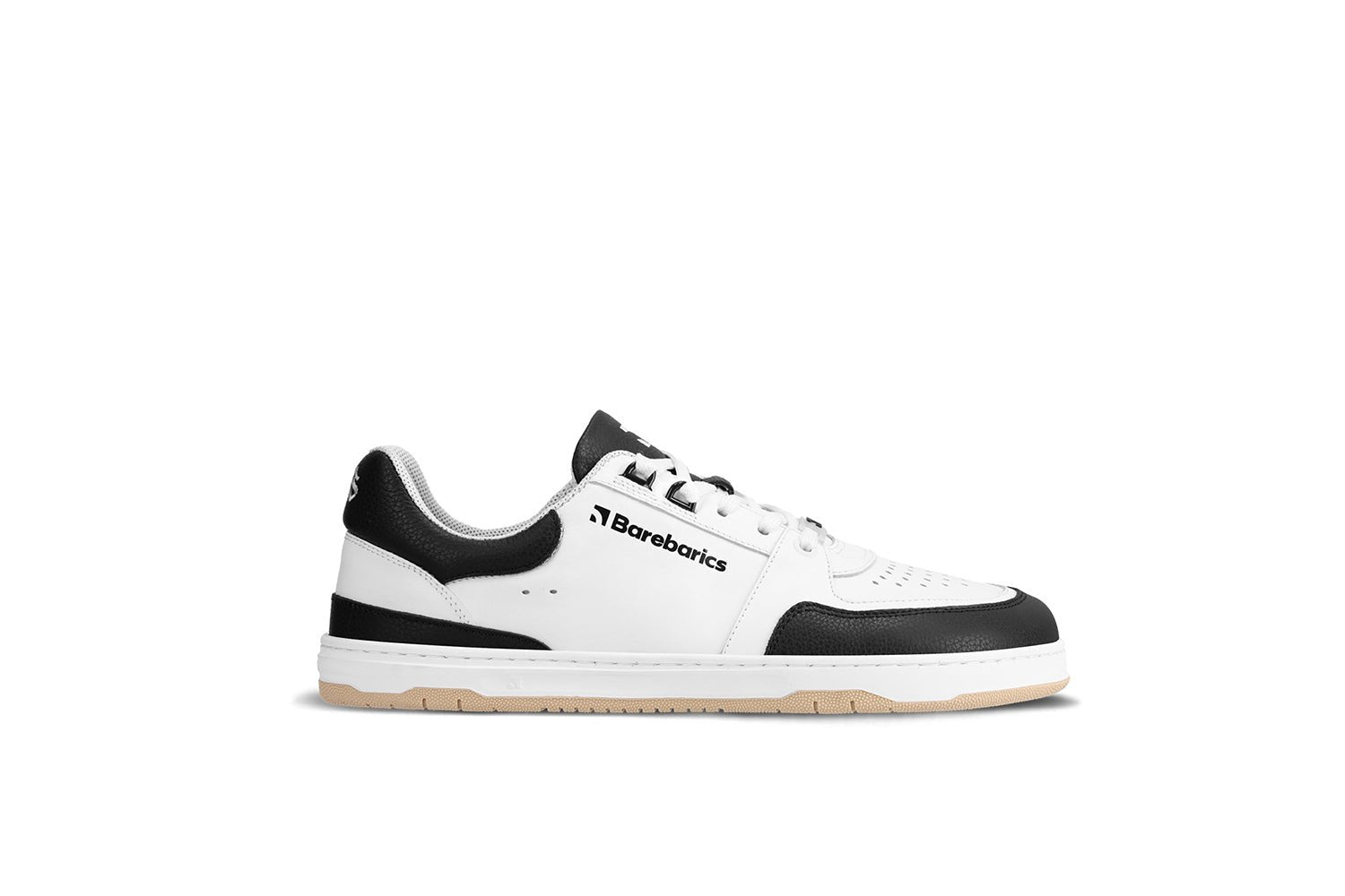 Barefoot Sneakers Barebarics Wave - White & Black - Barefoot Shoe Store