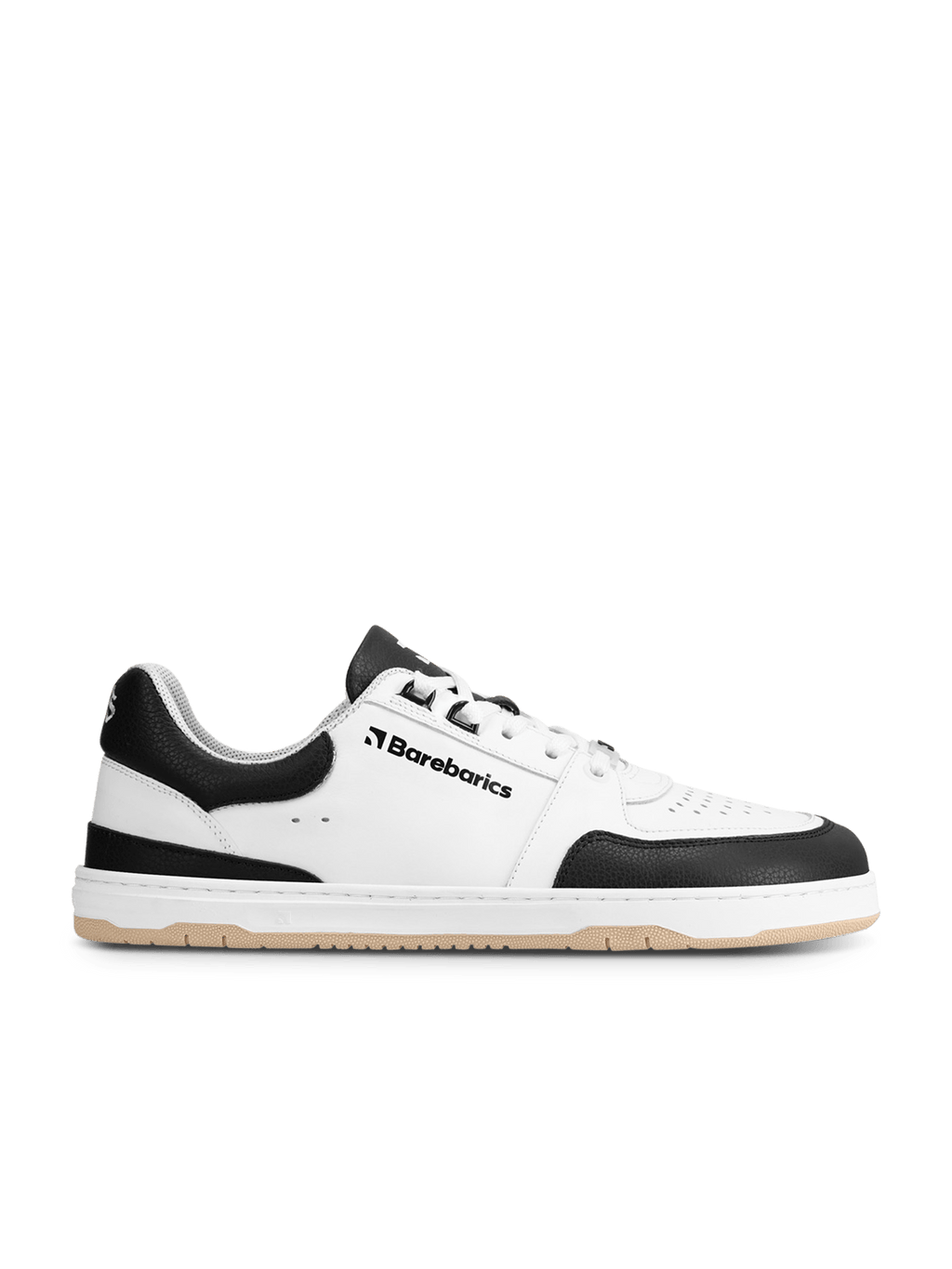 Barefoot Sneakers Barebarics Wave - White & Black - Barefoot Shoe Store