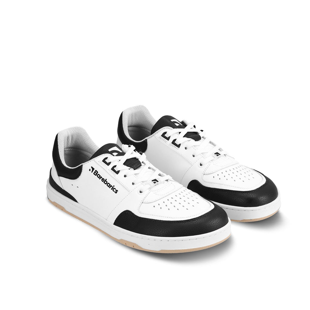 Barefoot Sneakers Barebarics Wave - White & Black - Barefoot Shoe Store
