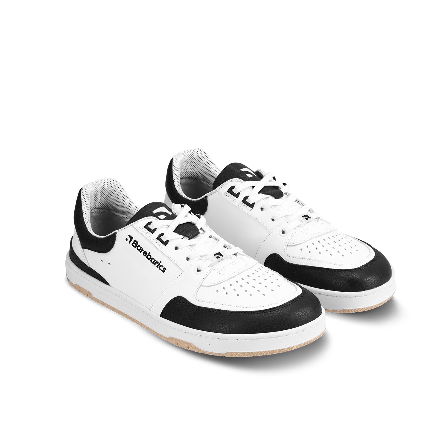 Barefoot Sneakers Barebarics Wave - White & Black - Barefoot Shoe Store
