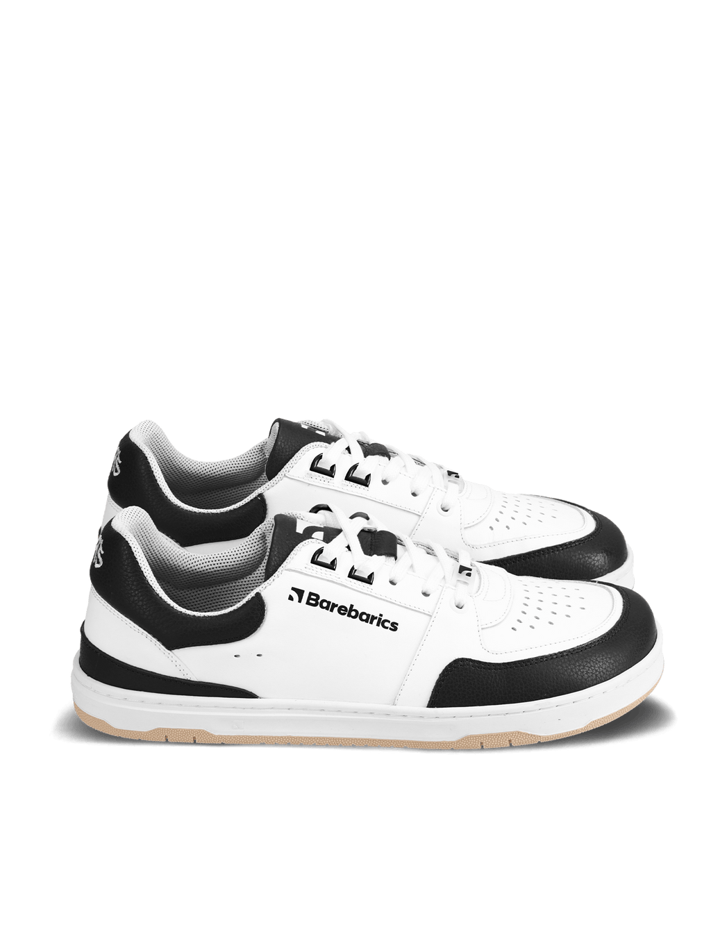 Barefoot Sneakers Barebarics Wave - White & Black - Barefoot Shoe Store