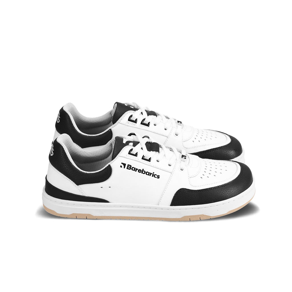 Barefoot Sneakers Barebarics Wave - White & Black - Barefoot Shoe Store