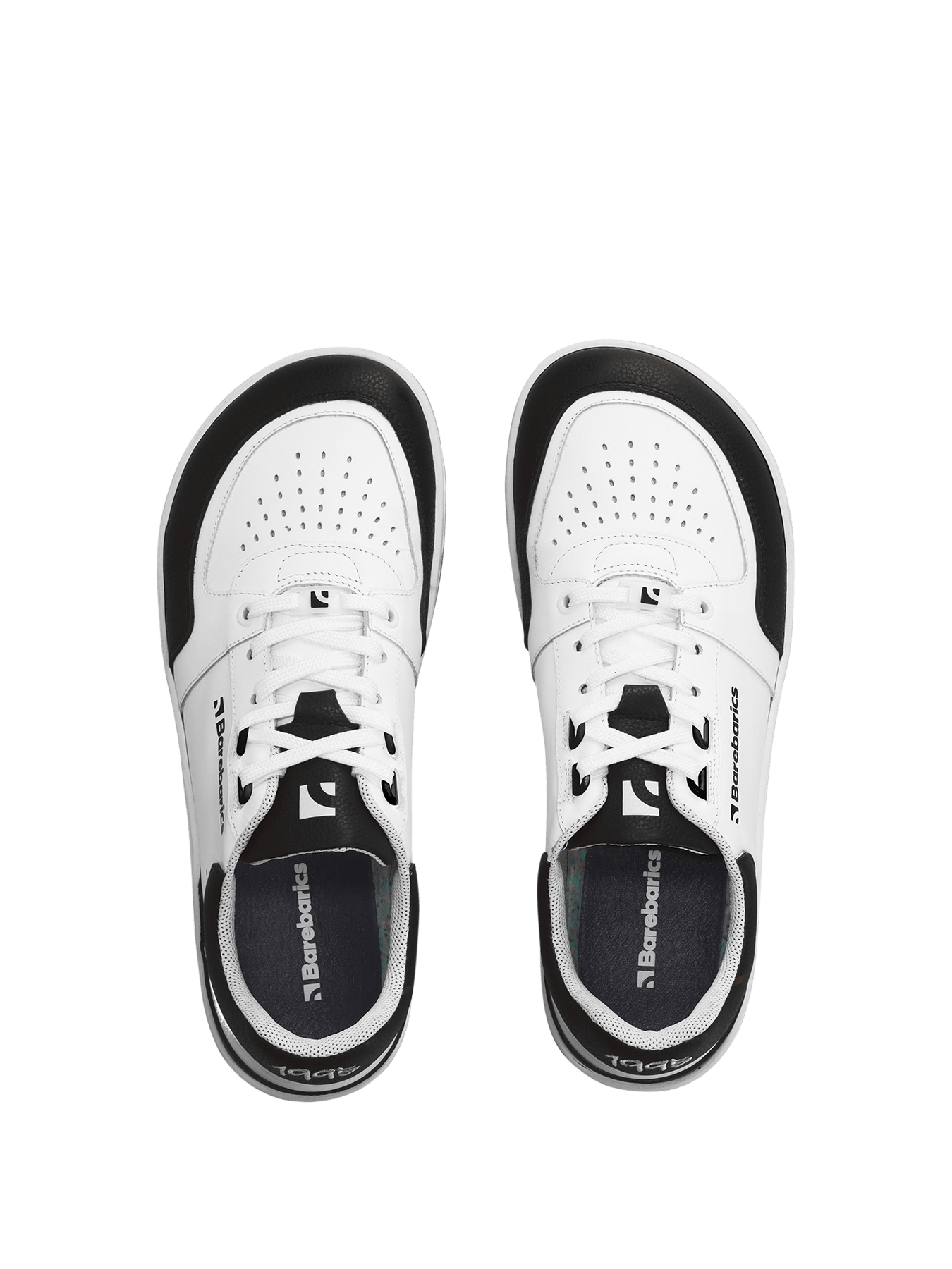 Barefoot Sneakers Barebarics Wave - White & Black - Barefoot Shoe Store