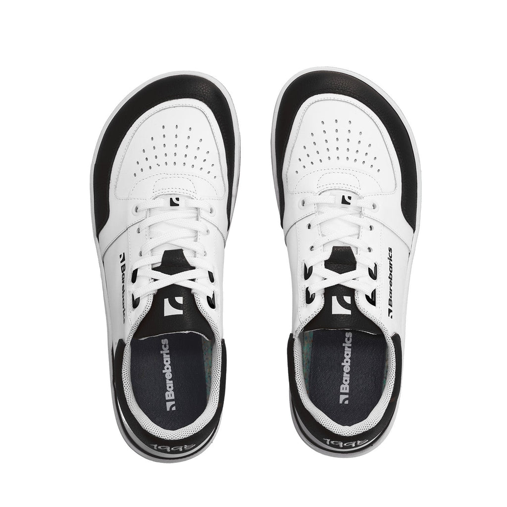 Barefoot Sneakers Barebarics Wave - White & Black - Barefoot Shoe Store