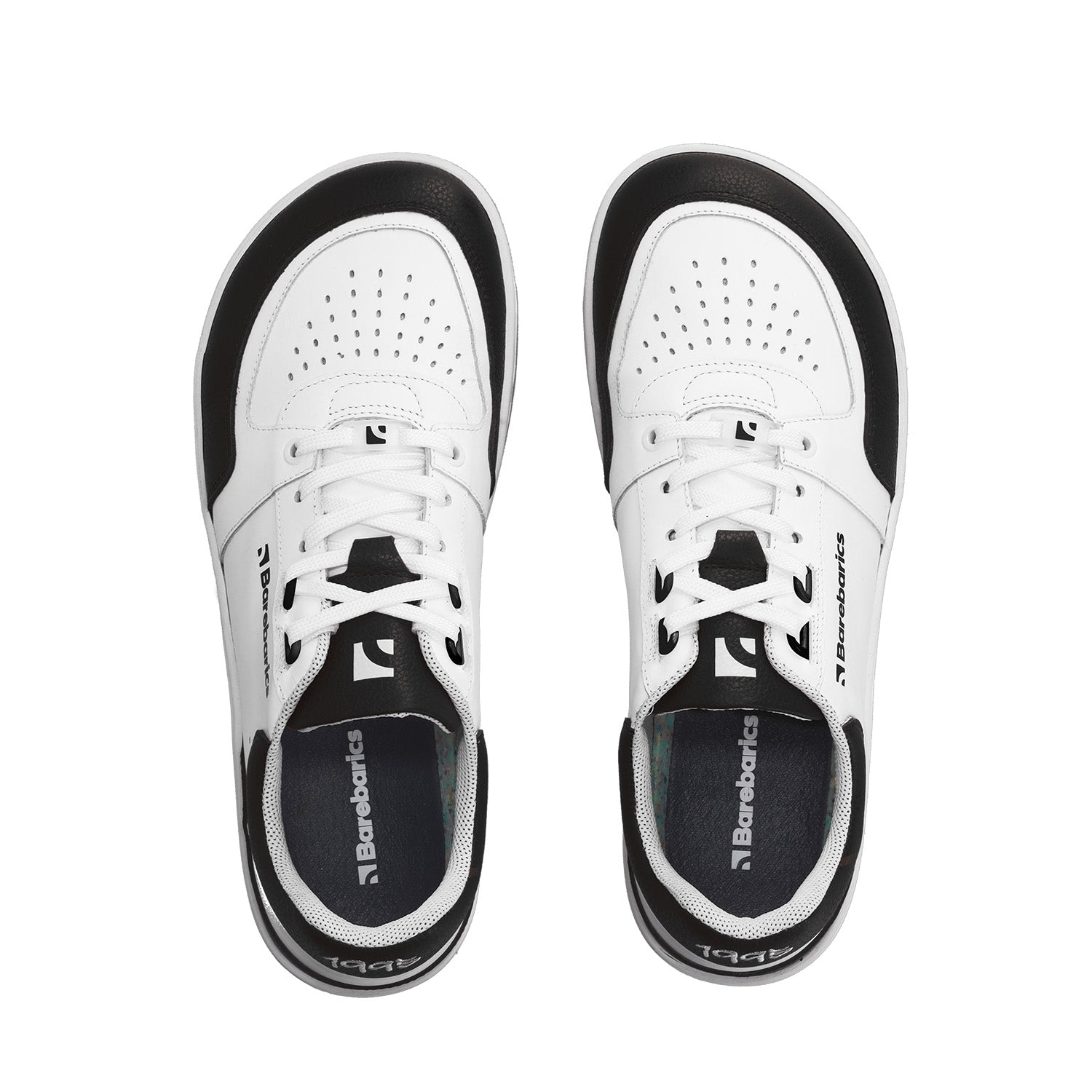 Barefoot Sneakers Barebarics Wave - White & Black - Barefoot Shoe Store