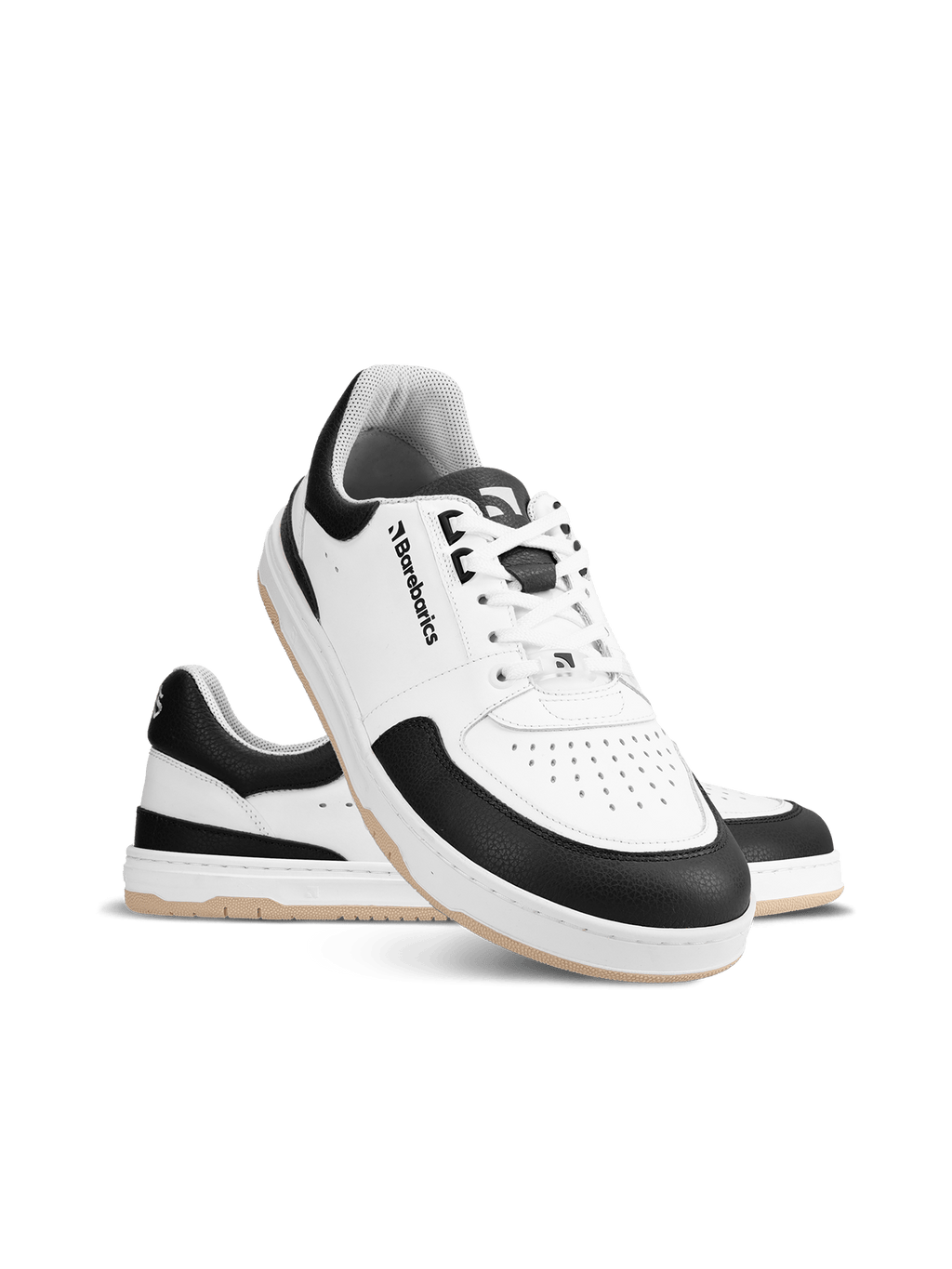 Barefoot Sneakers Barebarics Wave - White & Black - Barefoot Shoe Store