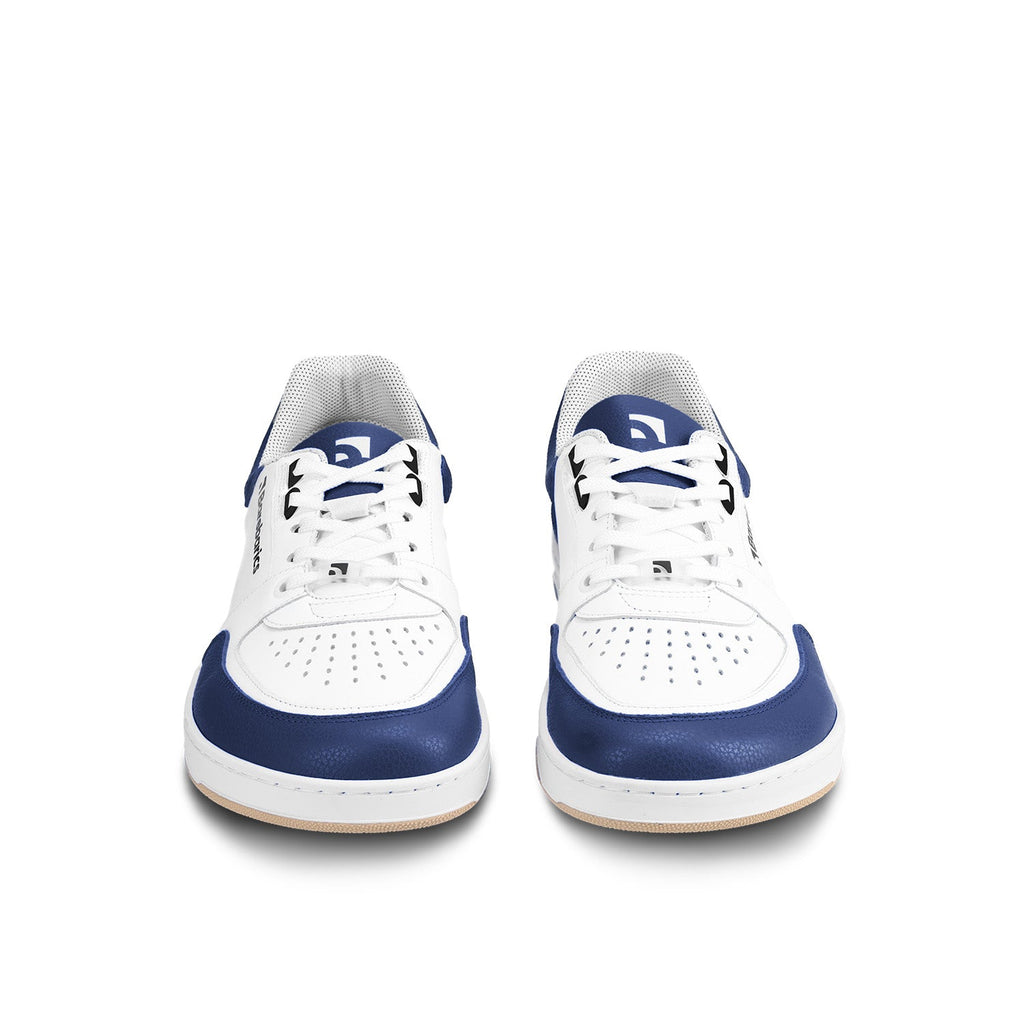 Barefoot Sneakers Barebarics Wave - White & Dark Blue - Barefoot Shoe Store