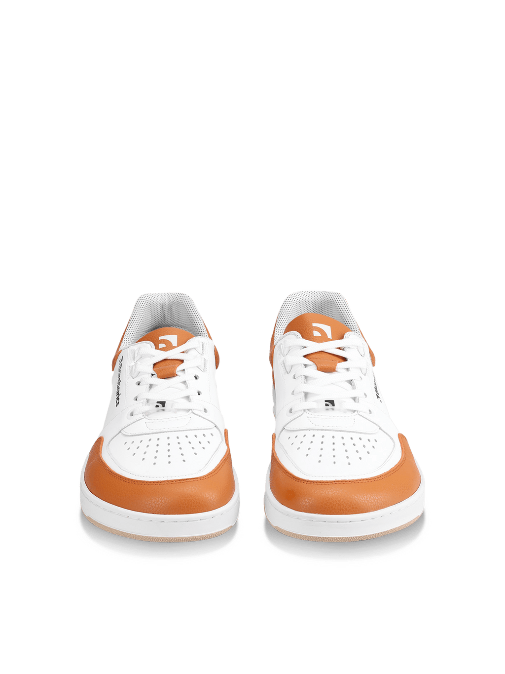 Barefoot Sneakers Barebarics Wave - White & Orange - Barefoot Shoe Store