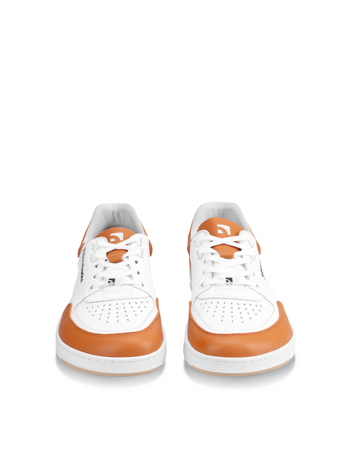 Barefoot Sneakers Barebarics Wave - White & Orange - Barefoot Shoe Store