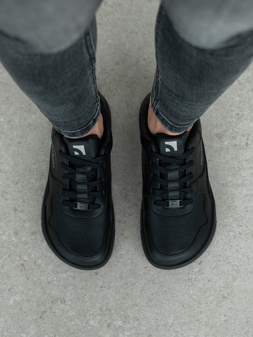 Barefoot Sneakers Barebarics Zing - All Black - Barefoot Shoe Store