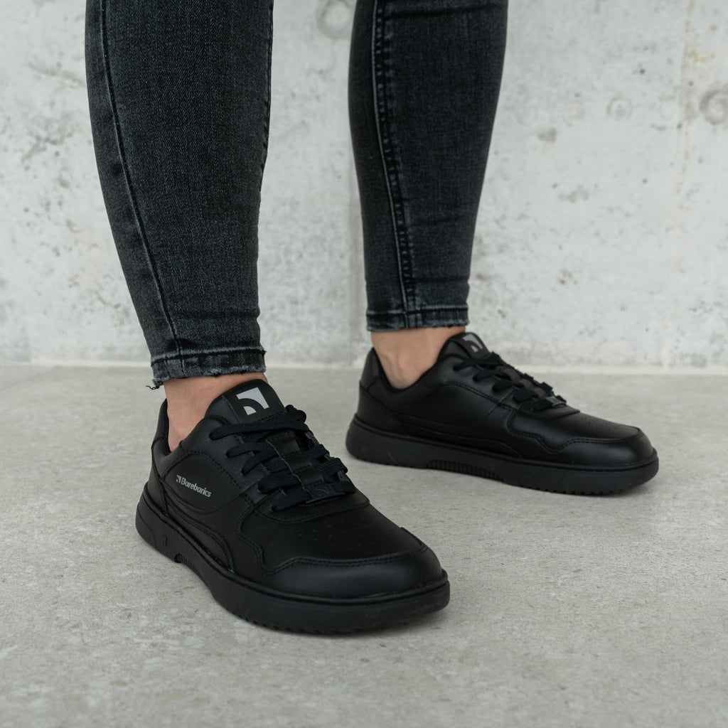 Barefoot Sneakers Barebarics Zing - All Black - Barefoot Shoe Store