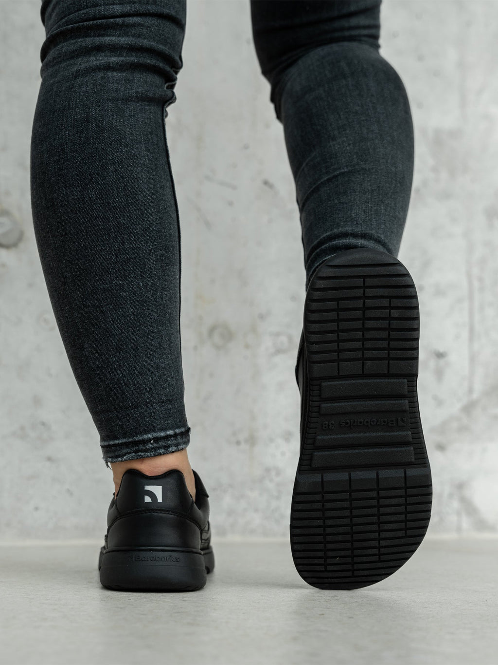 Barefoot Sneakers Barebarics Zing - All Black - Barefoot Shoe Store