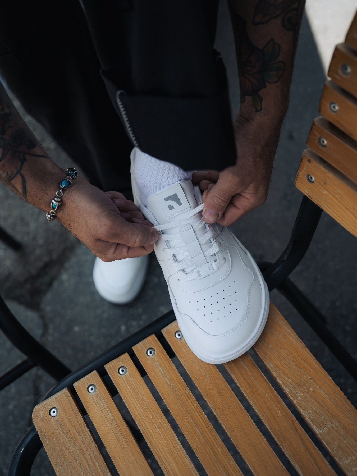 Barefoot Sneakers Barebarics Zing - All White - Barefoot Shoe Store