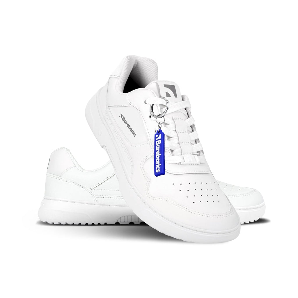 Barefoot Sneakers Barebarics Zing - All White - Barefoot Shoe Store