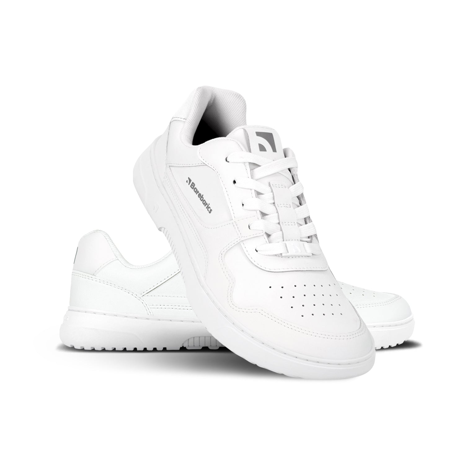 Barefoot Sneakers Barebarics Zing - All White - Barefoot Shoe Store