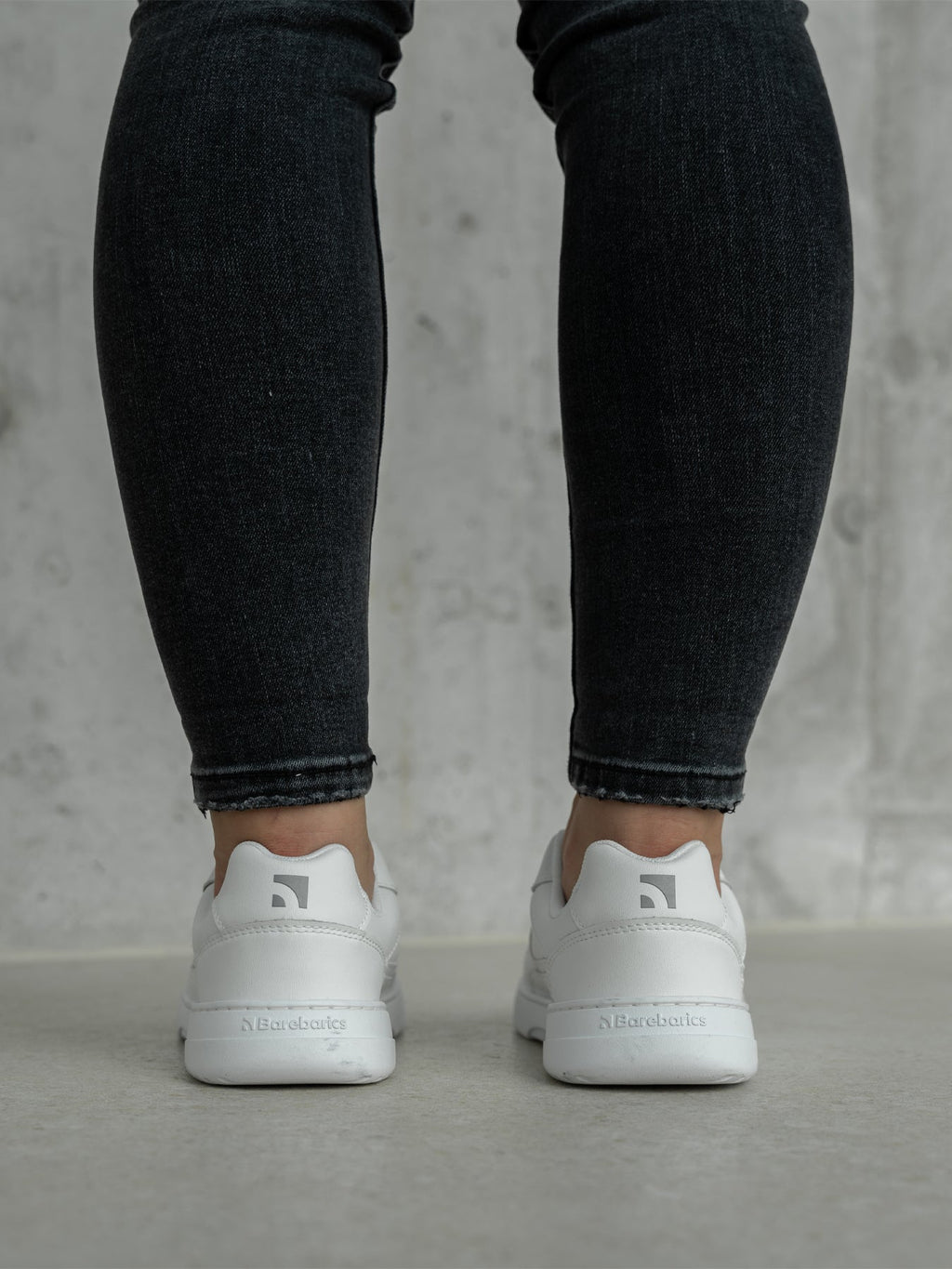 Barefoot Sneakers Barebarics Zing - All White - Barefoot Shoe Store