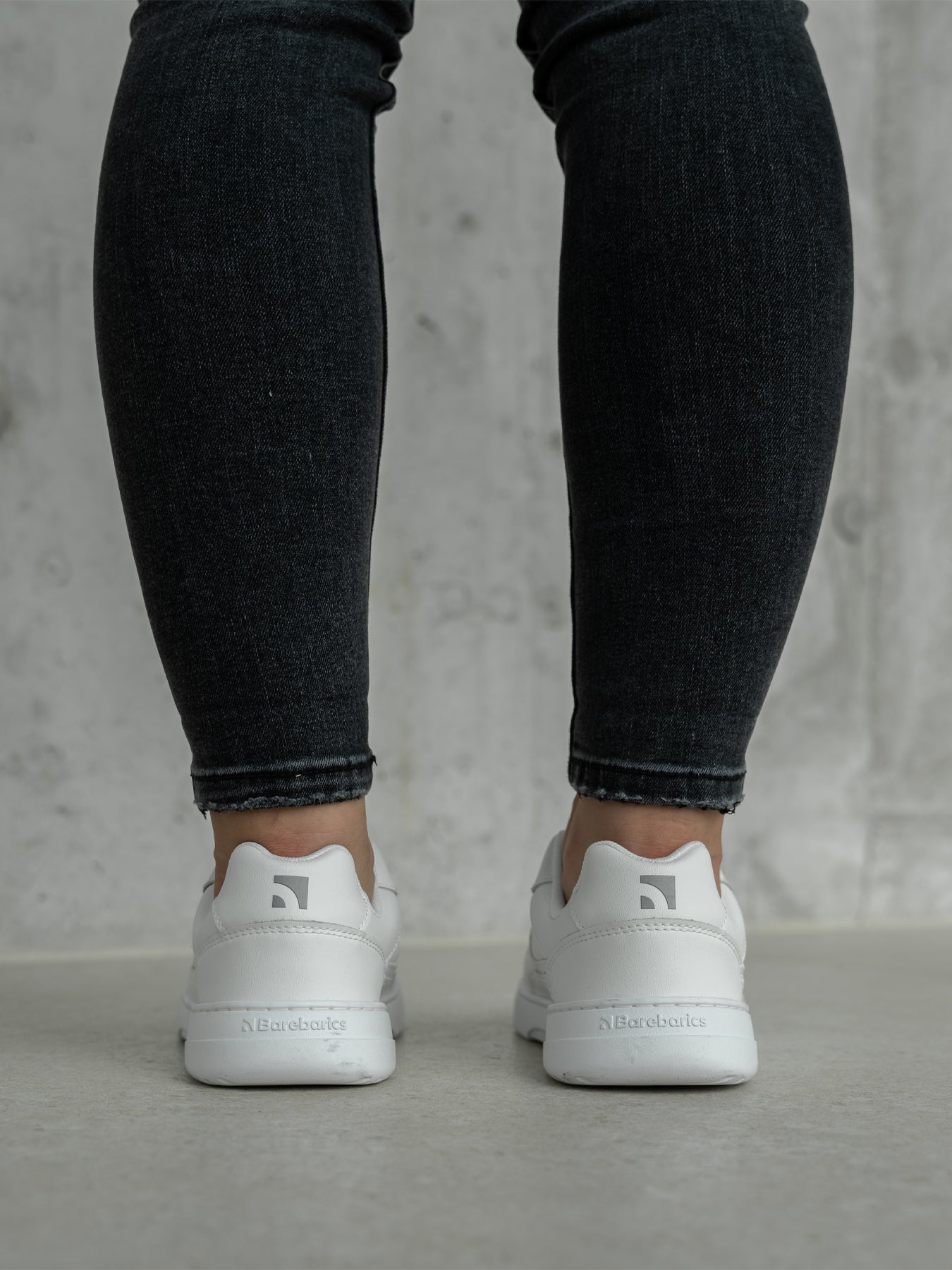 Barefoot Sneakers Barebarics Zing - All White - Barefoot Shoe Store