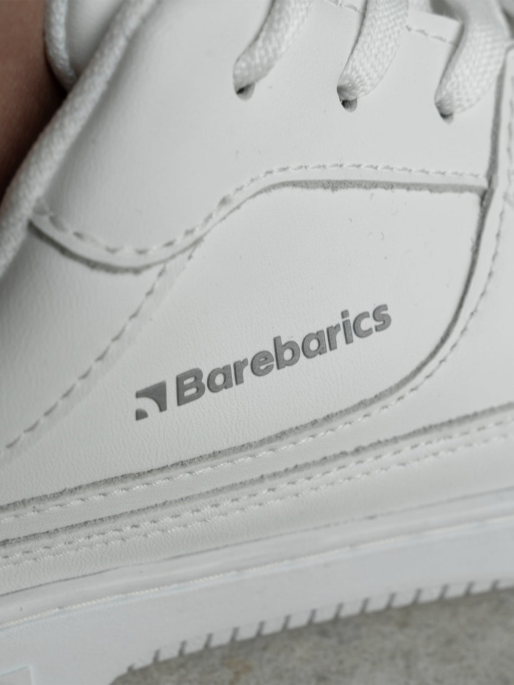 Barefoot Sneakers Barebarics Zing - All White - Barefoot Shoe Store