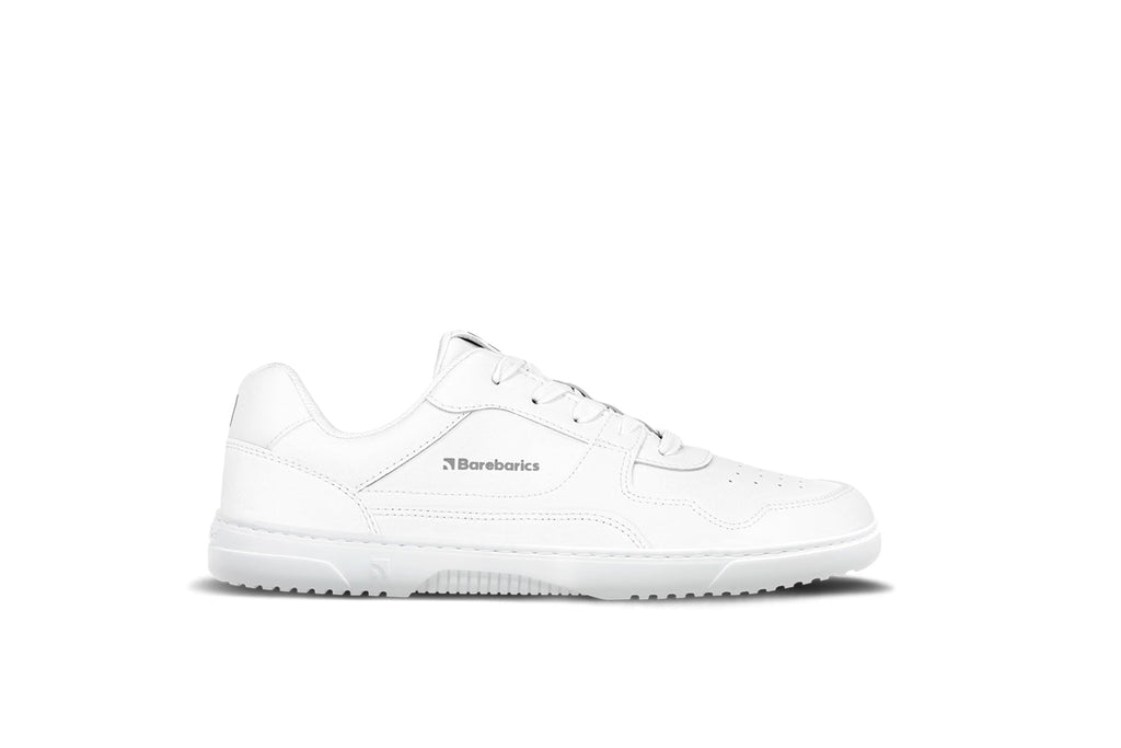 Barefoot Sneakers Barebarics Zing - All White - Barefoot Shoe Store