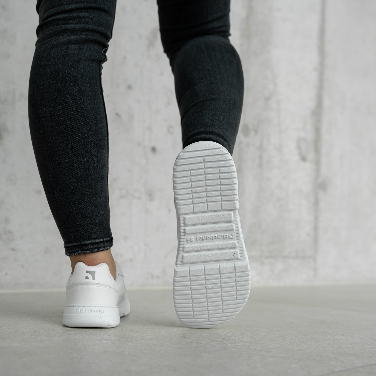 Barefoot Sneakers Barebarics Zing - All White - Barefoot Shoe Store