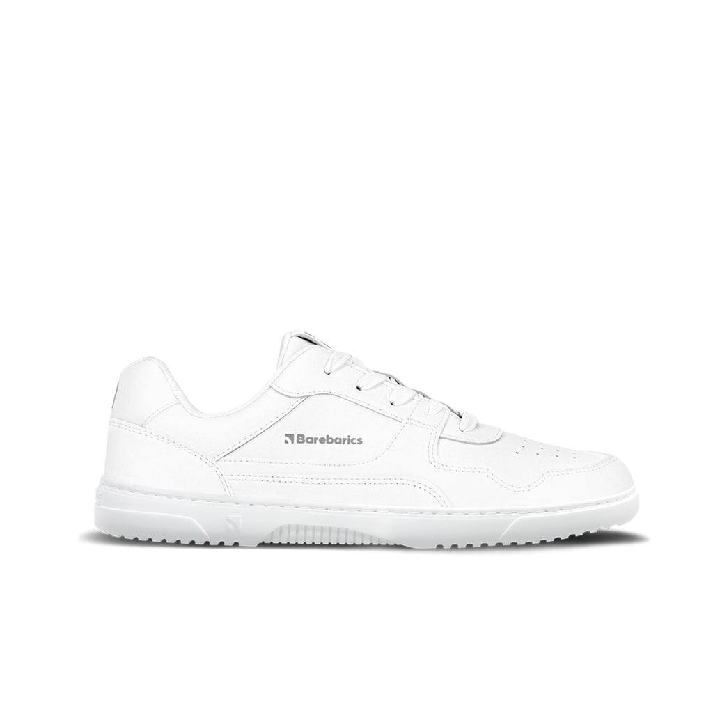 Barefoot Sneakers Barebarics Zing - All White - Barefoot Shoe Store