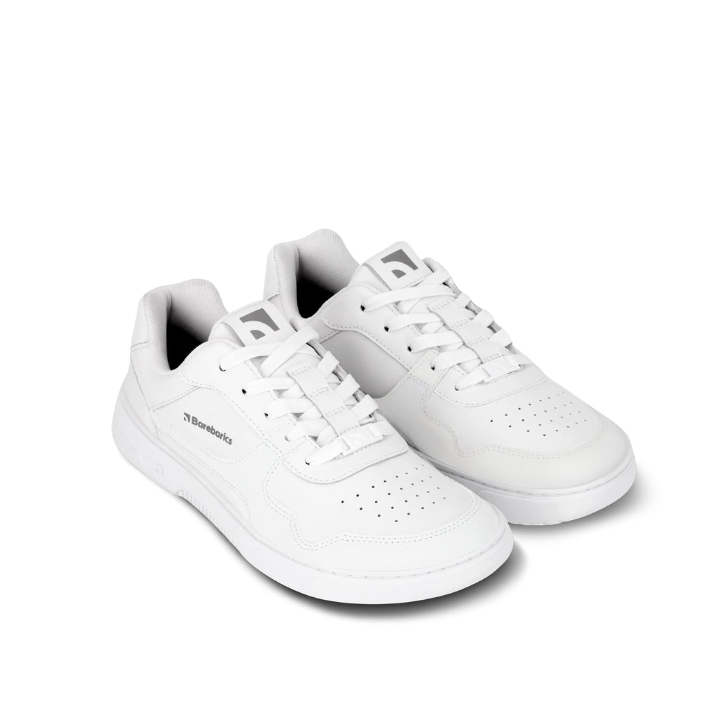 Barefoot Sneakers Barebarics Zing - All White - Barefoot Shoe Store