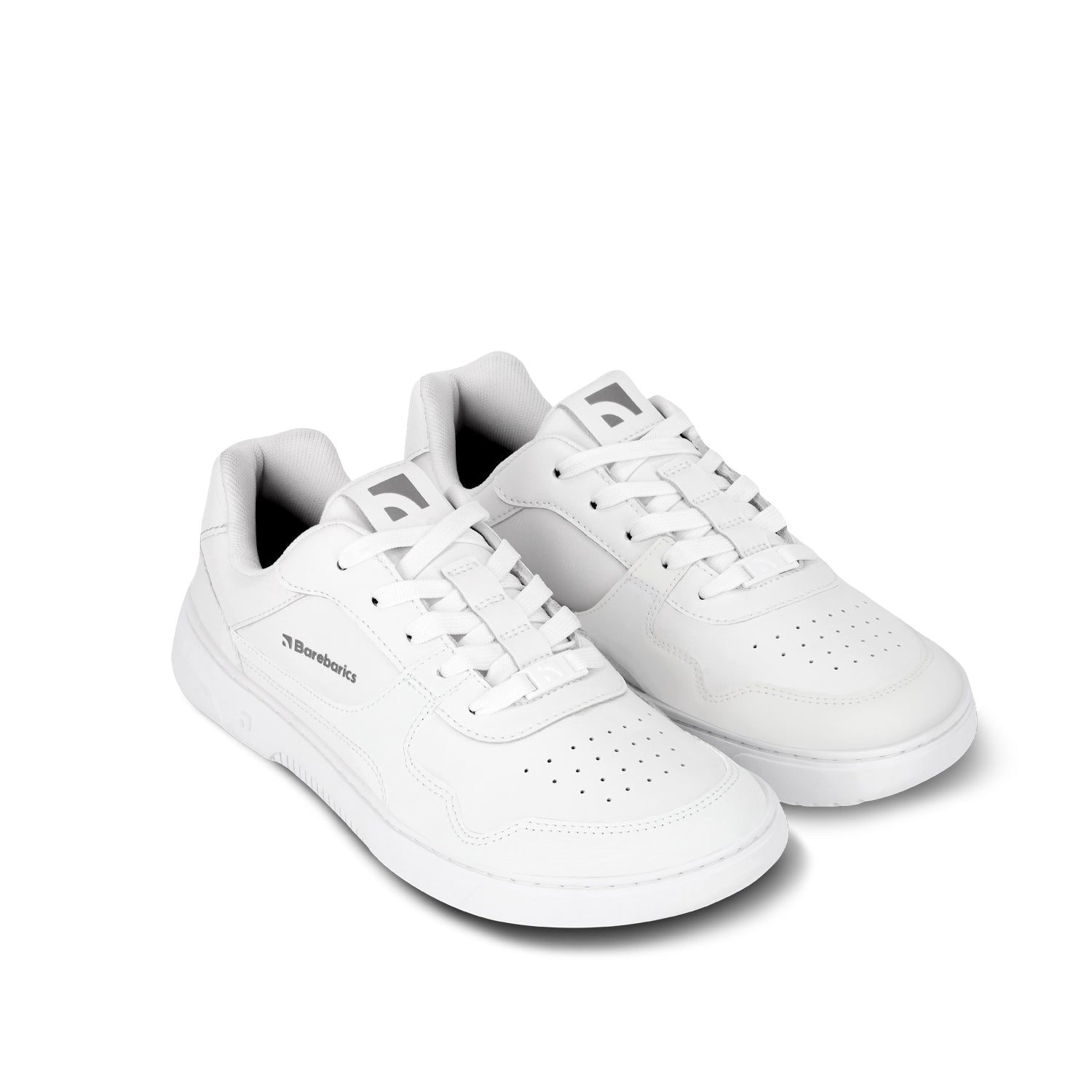 Barefoot Sneakers Barebarics Zing - All White - Barefoot Shoe Store