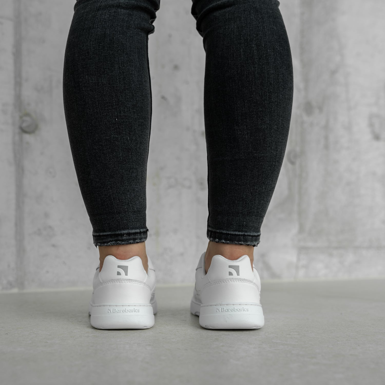 Barefoot Sneakers Barebarics Zing - All White - Barefoot Shoe Store