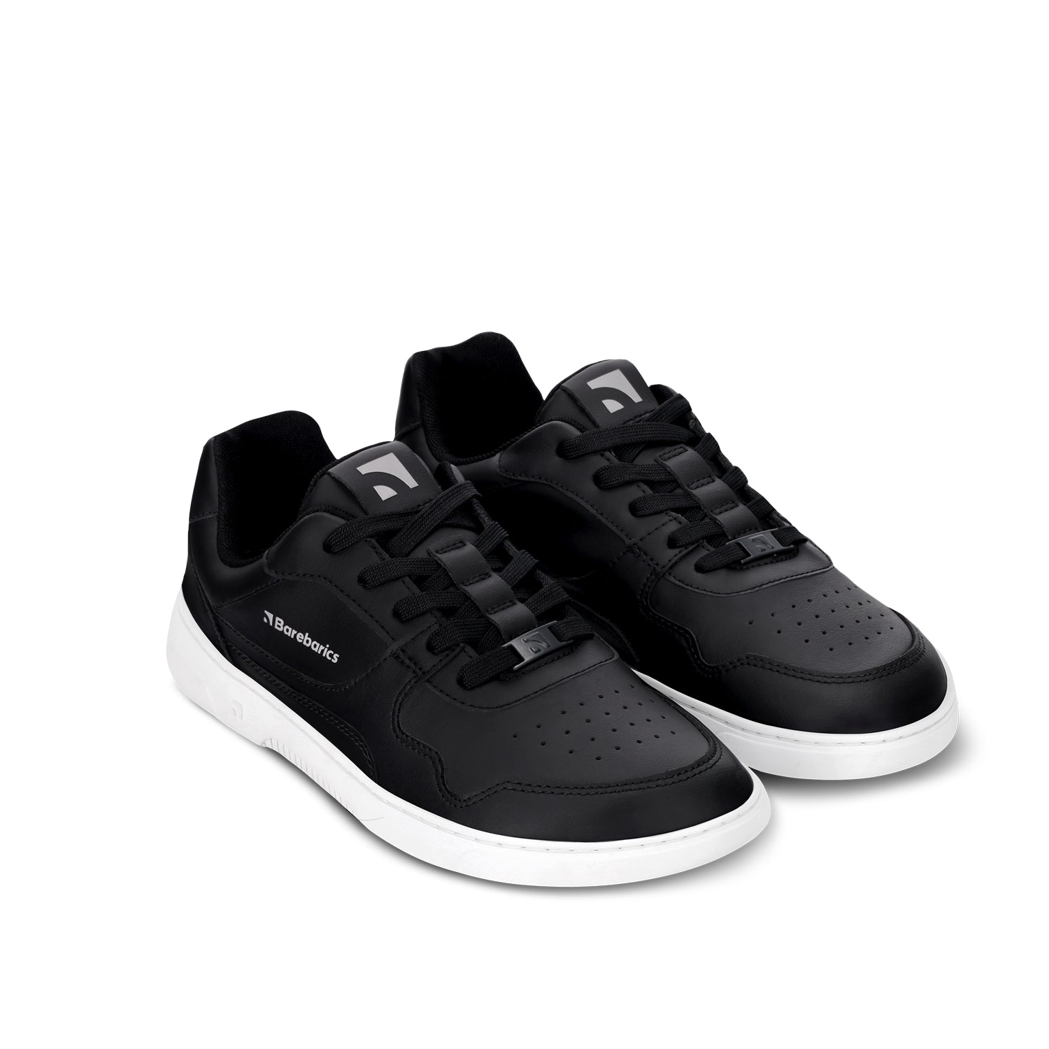 Barefoot Sneakers Barebarics Zing - Black & White - Barefoot Shoe Store