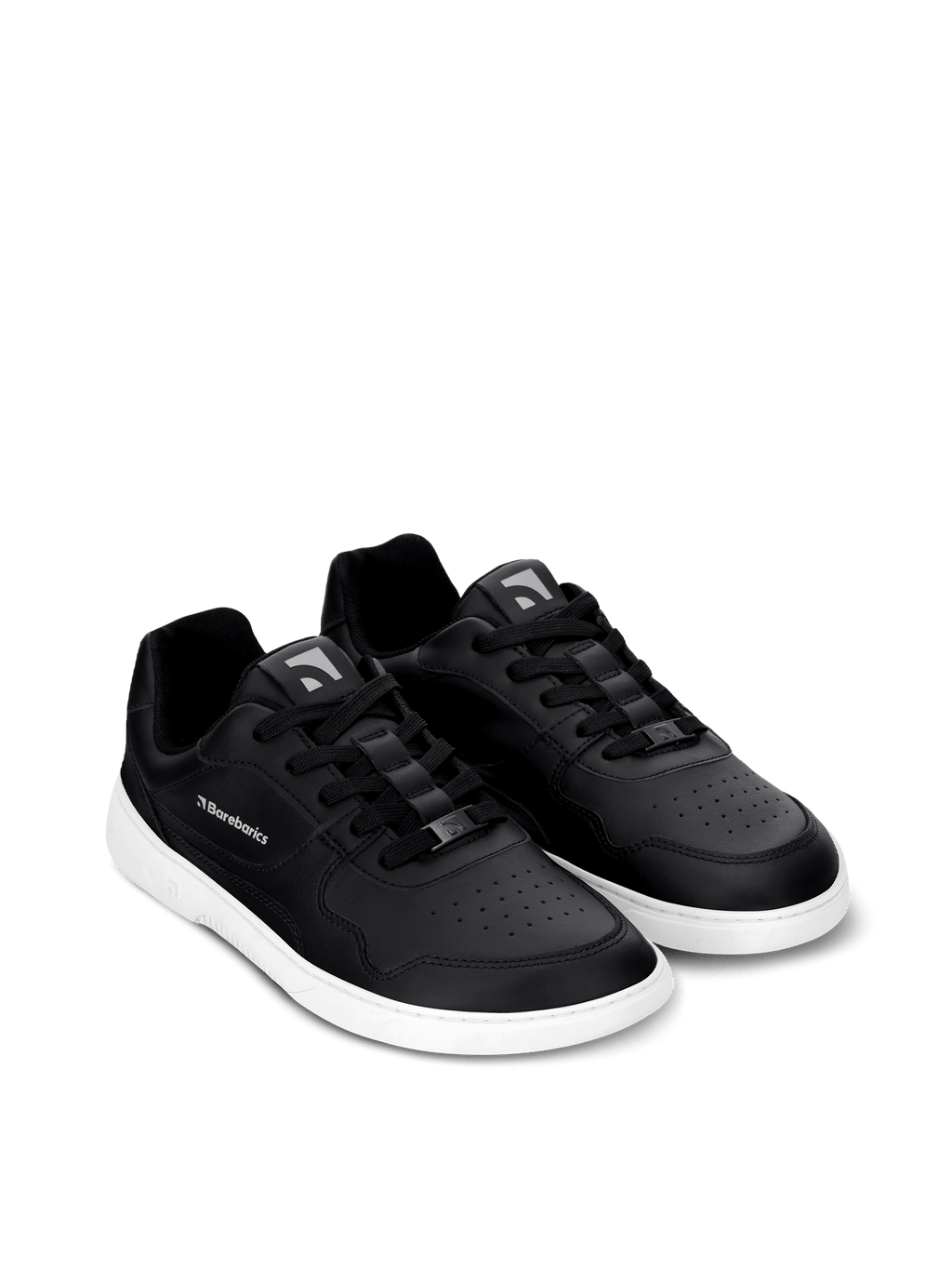Barefoot Sneakers Barebarics Zing - Black & White - Barefoot Shoe Store