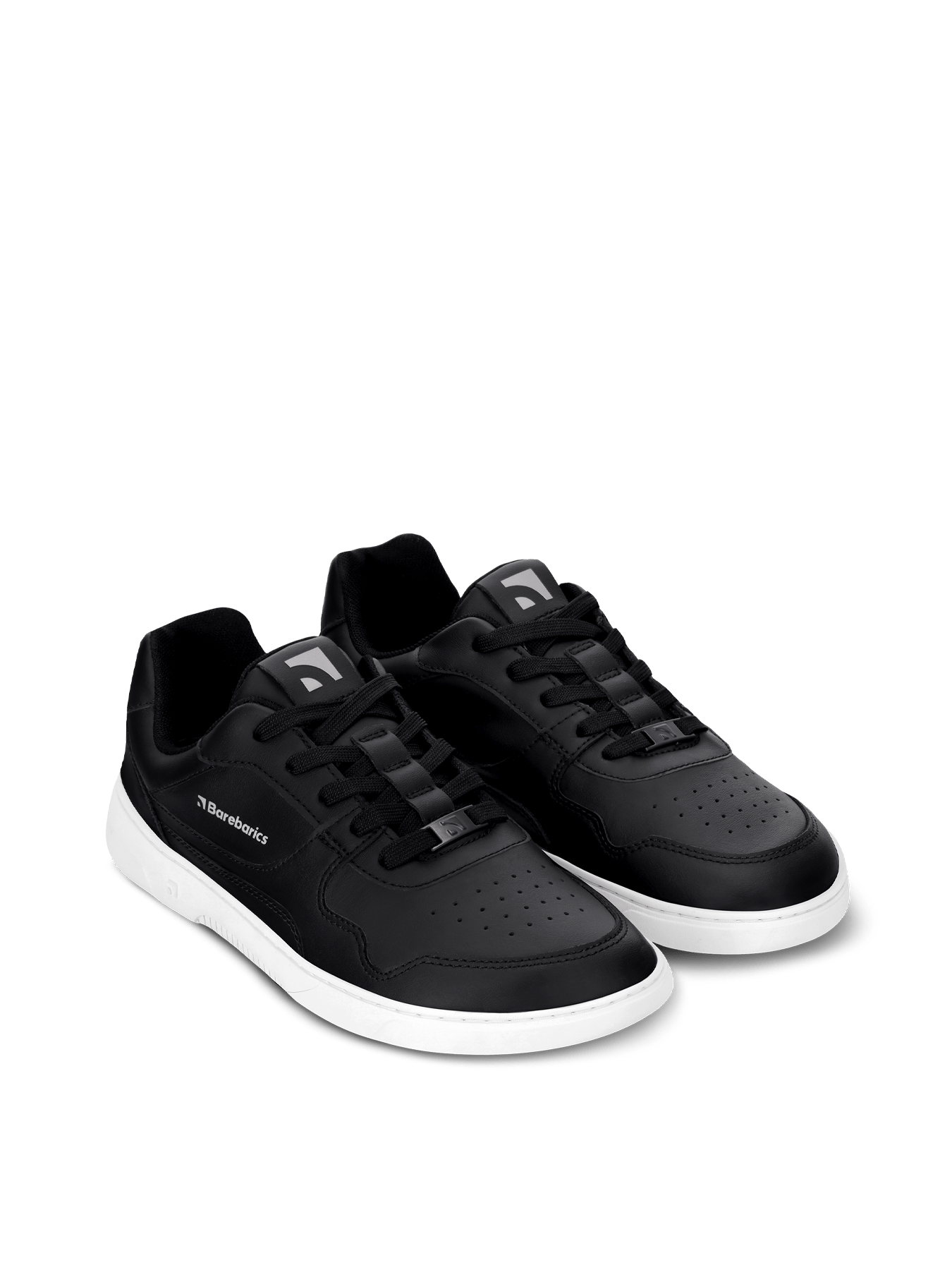 Barefoot Sneakers Barebarics Zing - Black & White - Barefoot Shoe Store