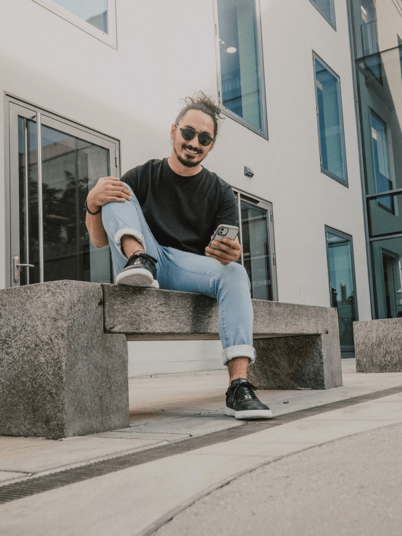 Barefoot Sneakers Barebarics Zing - Black & White - Leather - Barefoot Shoe Store