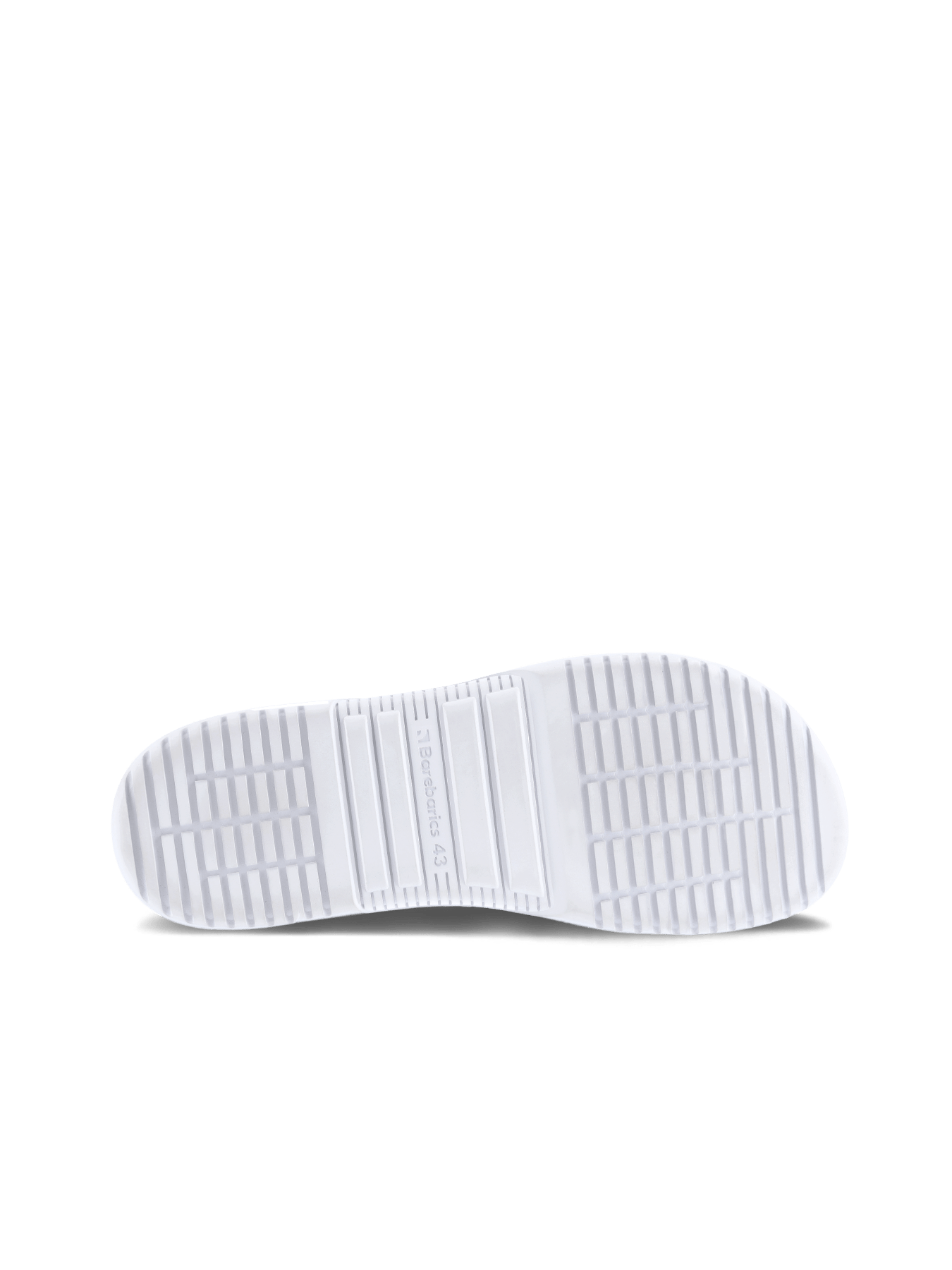 Barefoot Sneakers Barebarics Zing - Brave Men Talk - White & Blue - Barefoot Shoe Store