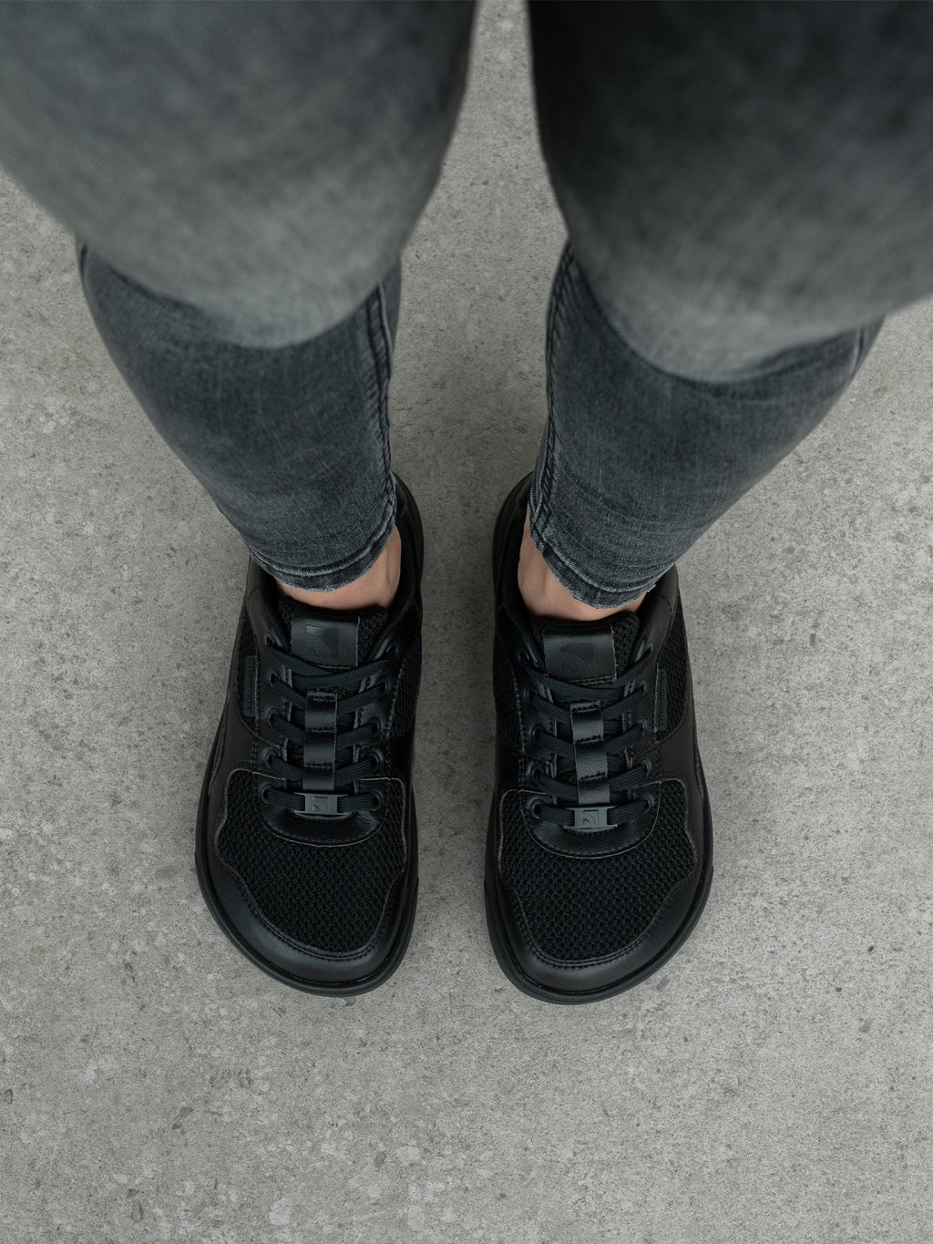 Barefoot Sneakers Barebarics Zing - Fresh - All Black - Barefoot Shoe Store